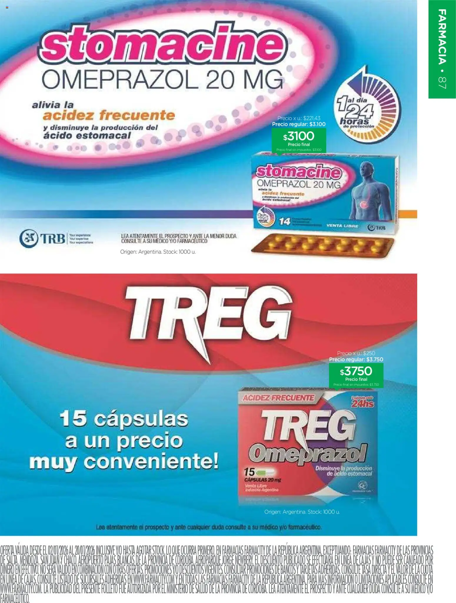 Farmacity catálogo │ válido desde el 02.01.2026 | Página: 87