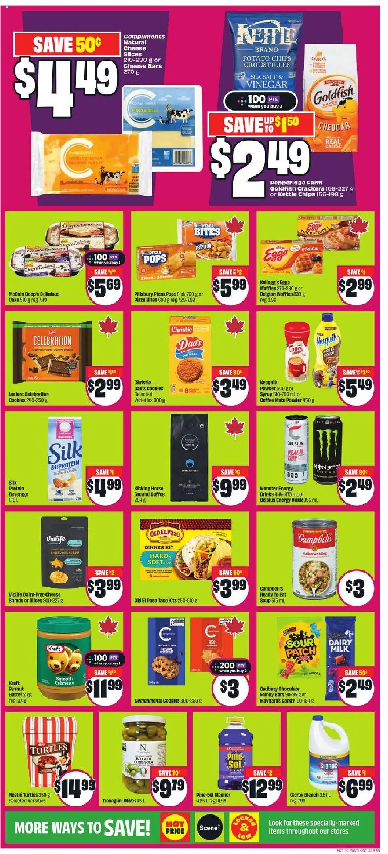 FreshCo flyer valid from 16.10.2025 | Page: 3 | Products: Kettle, Powder, Cheese, Chocolate