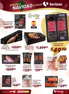 Vista previa de Soriana - Preciazazaso Híper: Camp, Chia, Oax, Q. Roo, Tab, Yuc, nuevo folleto de la tienda, válido en México a partir del 27.11.2025 | Página: 50