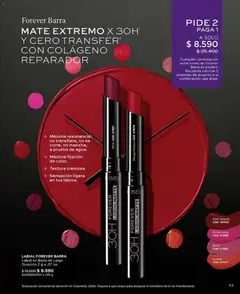 Catálogo L'Bel Campaña 6 válido desde el 31.03.2026 | Página: 81 | Productos: Mate, Labial