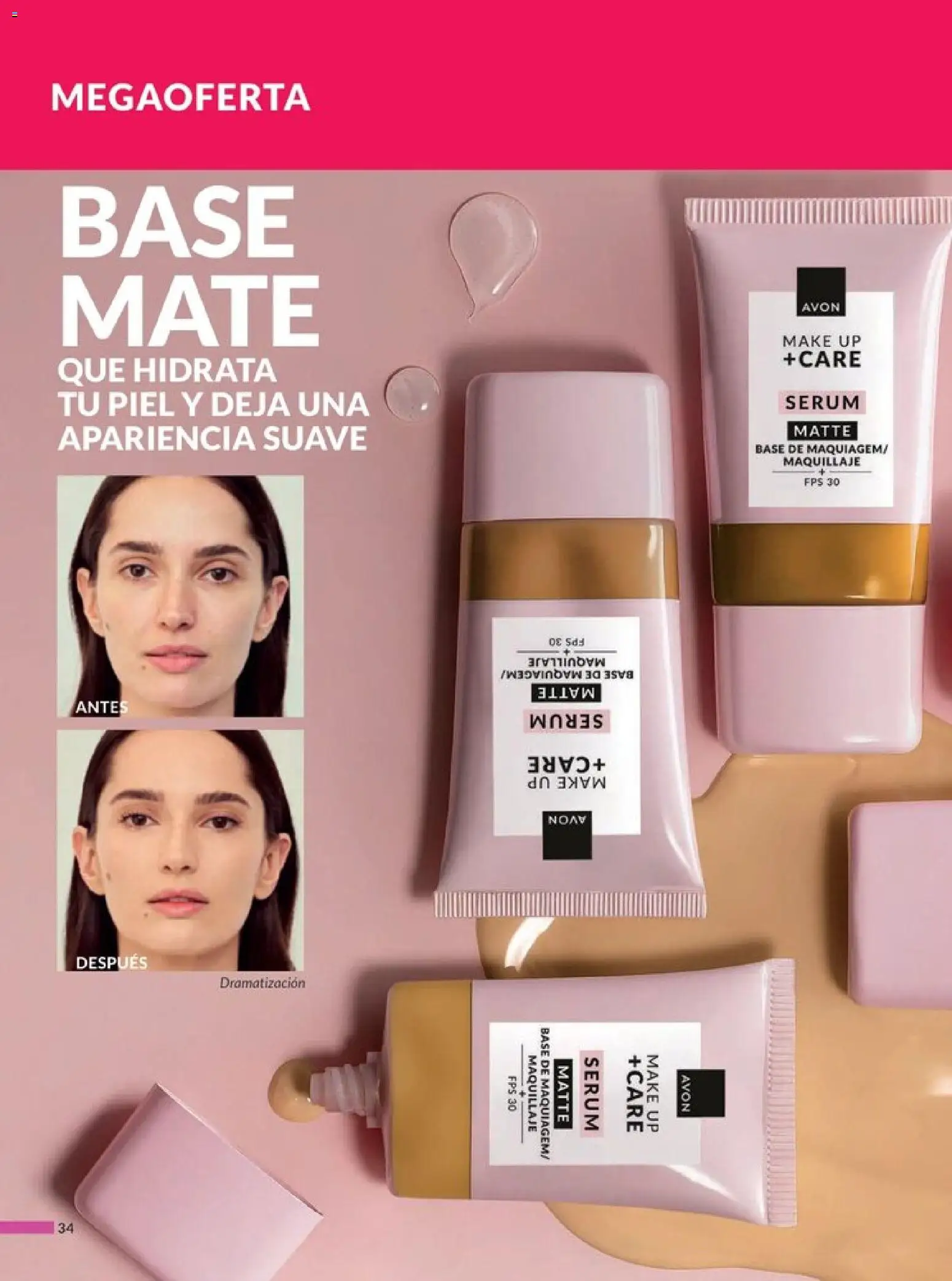 Nuevas ofertas de AVON válidas en toda la República Mexicana desde el 20.12.2025. ¡Encuentra las mejores ofertas en AVON campaña 1 2026! | Página: 39 | Productos: Serum, Mate, Maquillaje