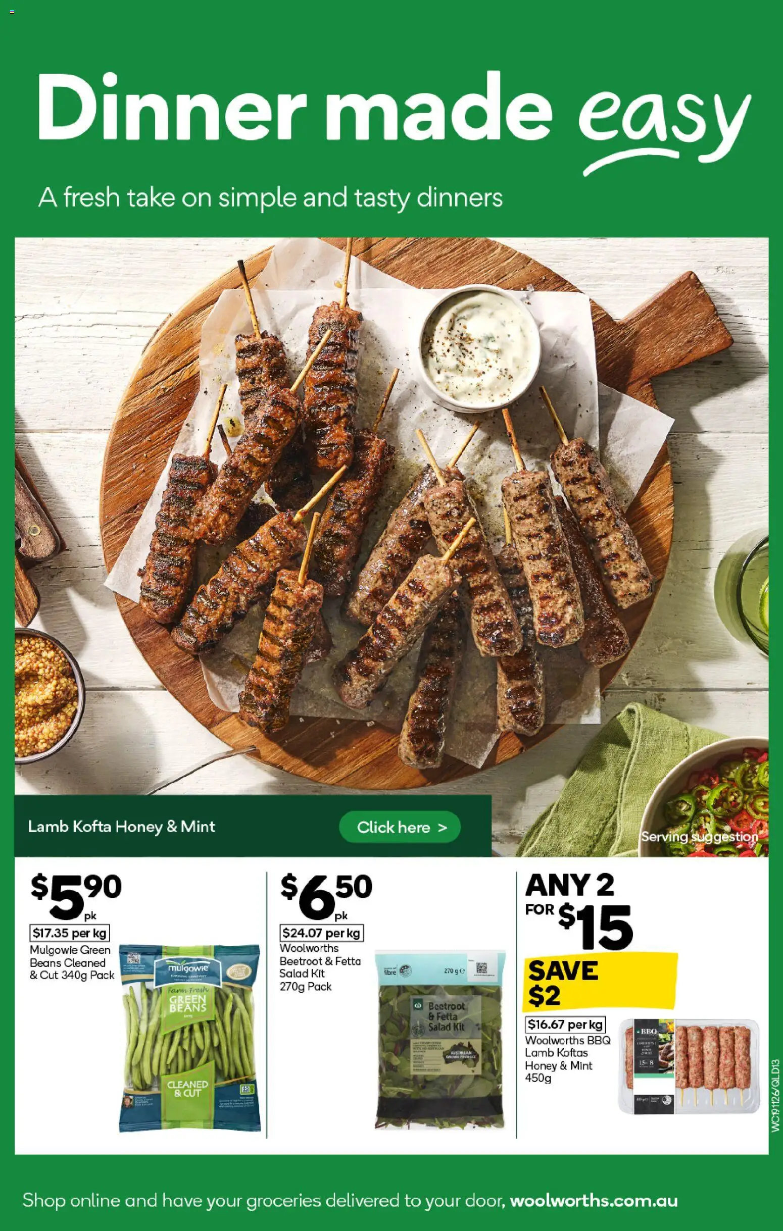 Woolworths catalogue - valid from 19.11.2025 | Page: 13 | Products: Honey, Lamb, Salad, Beetroot