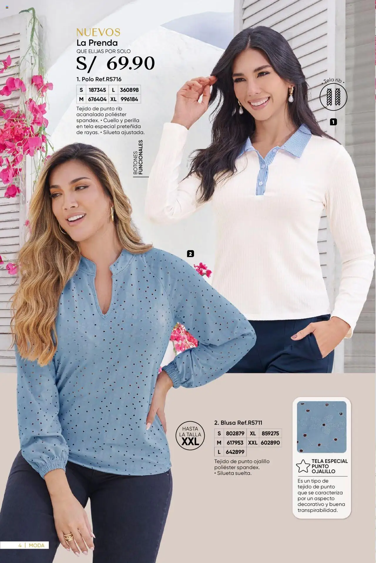 Catálogo Azzorti válido desde 15.09.2025 | Página: 6 | Productos: Polo, Blusa