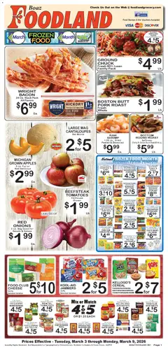 Preview of Foodland weekly ads valid from 03.03.2026