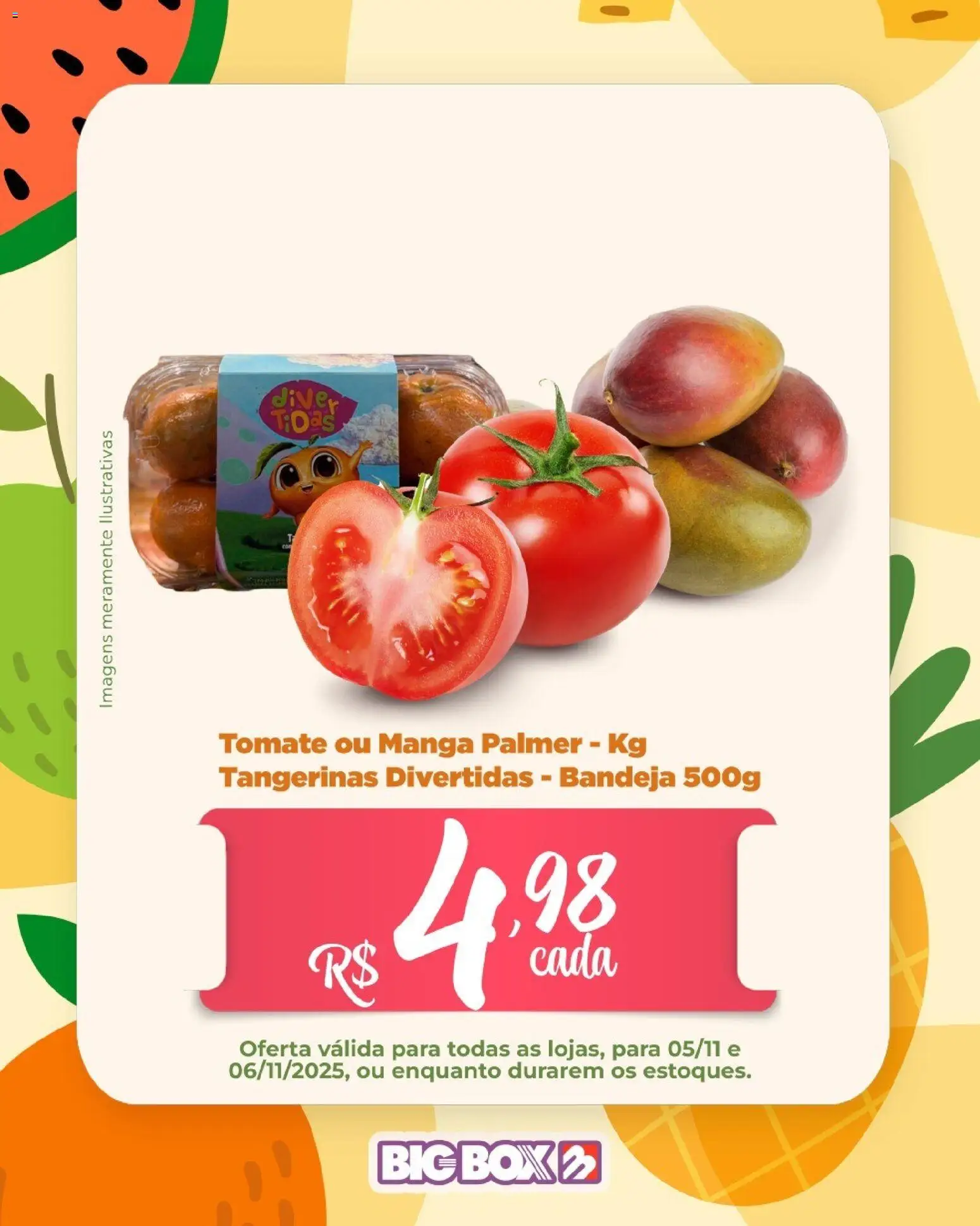 Big Box Folheto - válido de 05.11.2025 | Página: 10 | Produtos: Tangerinas, Bandeja