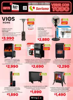 Vista previa de Soriana Buen Fin , nuevo folleto de la tienda, válido en México a partir del 13.11.2025 | Página: 28 | Productos: Manguera, Control remoto, Batería, Calefactor