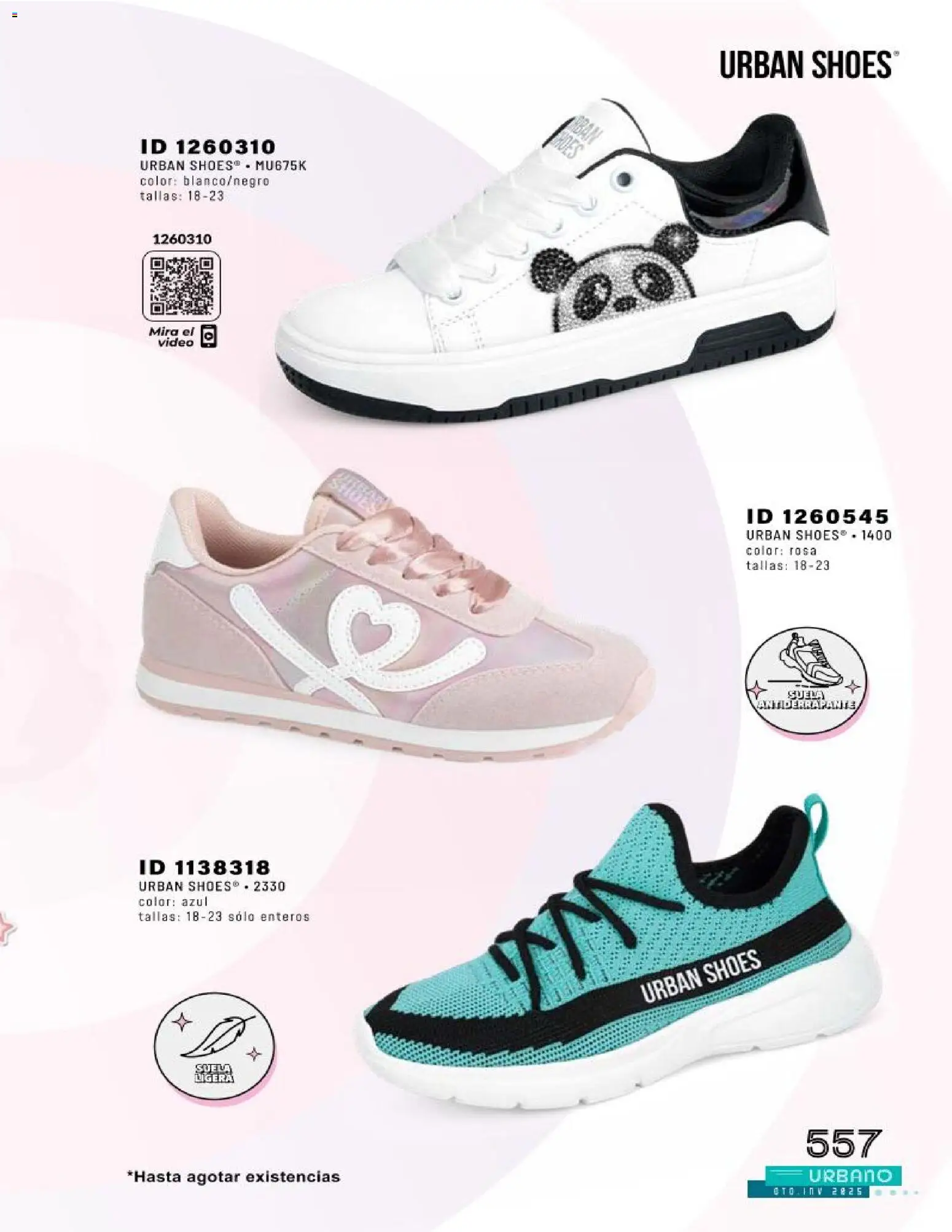 Nuevas ofertas de Price Shoes válidas en toda la República Mexicana desde el 04.12.2025. ¡Encuentra las mejores ofertas en Price Shoes catálogo Urbano! | Página: 557 | Productos: Video