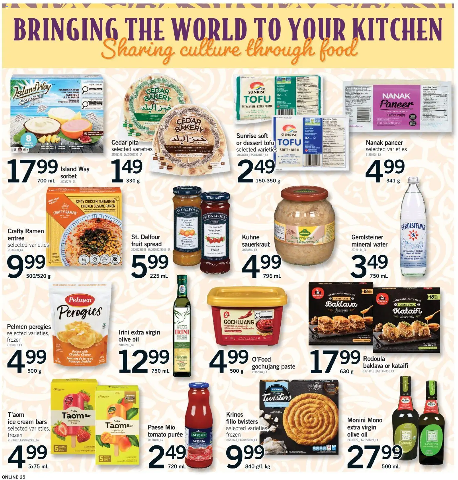Fortinos flyer valid from 30.04.2026 | Page: 25 | Products: Cream, Ice cream, Cheese, Chicken