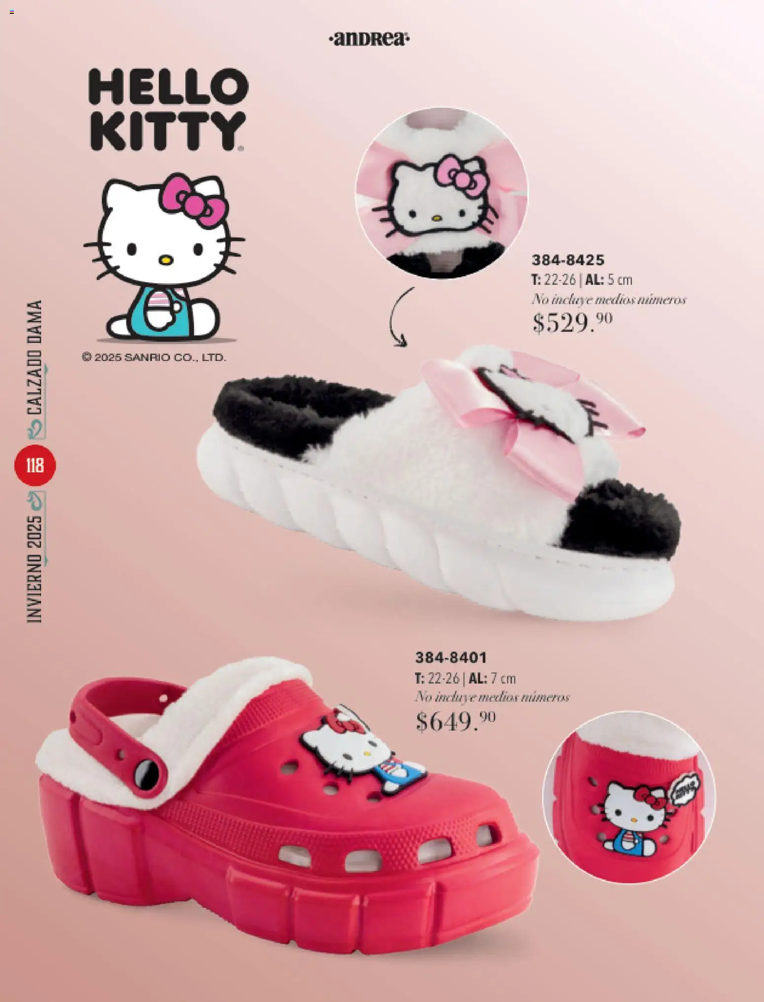 Nuevas ofertas de Andrea válidas en toda la República Mexicana desde el 26.11.2025. ¡Encuentra las mejores ofertas en Andrea catálogo Invierno! | Página: 118