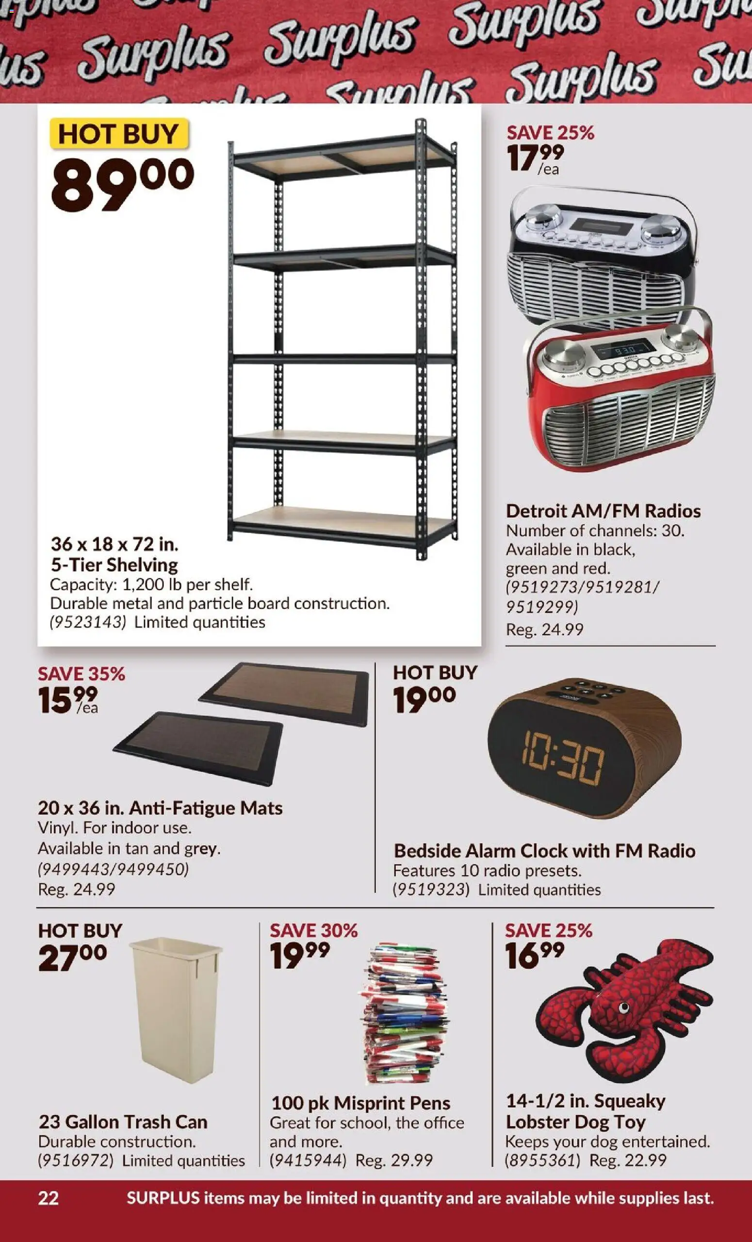 Princess Auto flyer valid from 02.12.2025 | Page: 27 | Products: Radio, Alarm clock