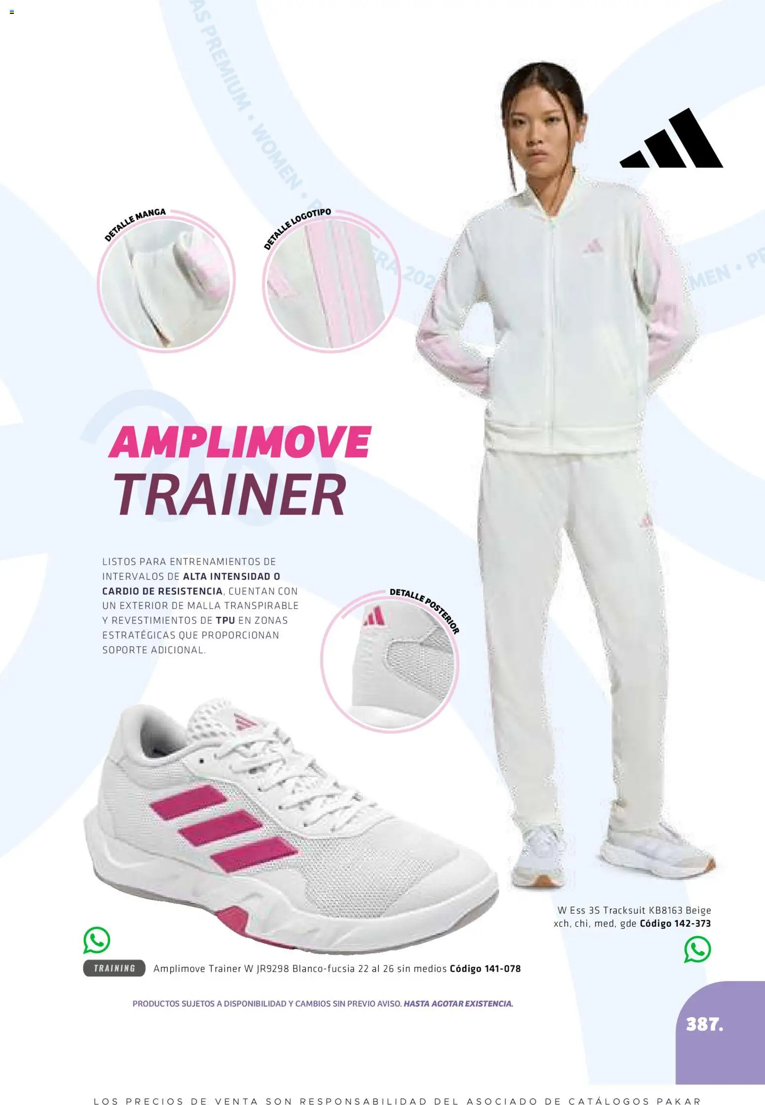 Nuevas ofertas de SC Pakar válidas en toda la República Mexicana desde el 27.02.2026. ¡Encuentra las mejores ofertas en SC Pakar catálogo Premium Women! | Página: 387 | Productos: Manga, Malla