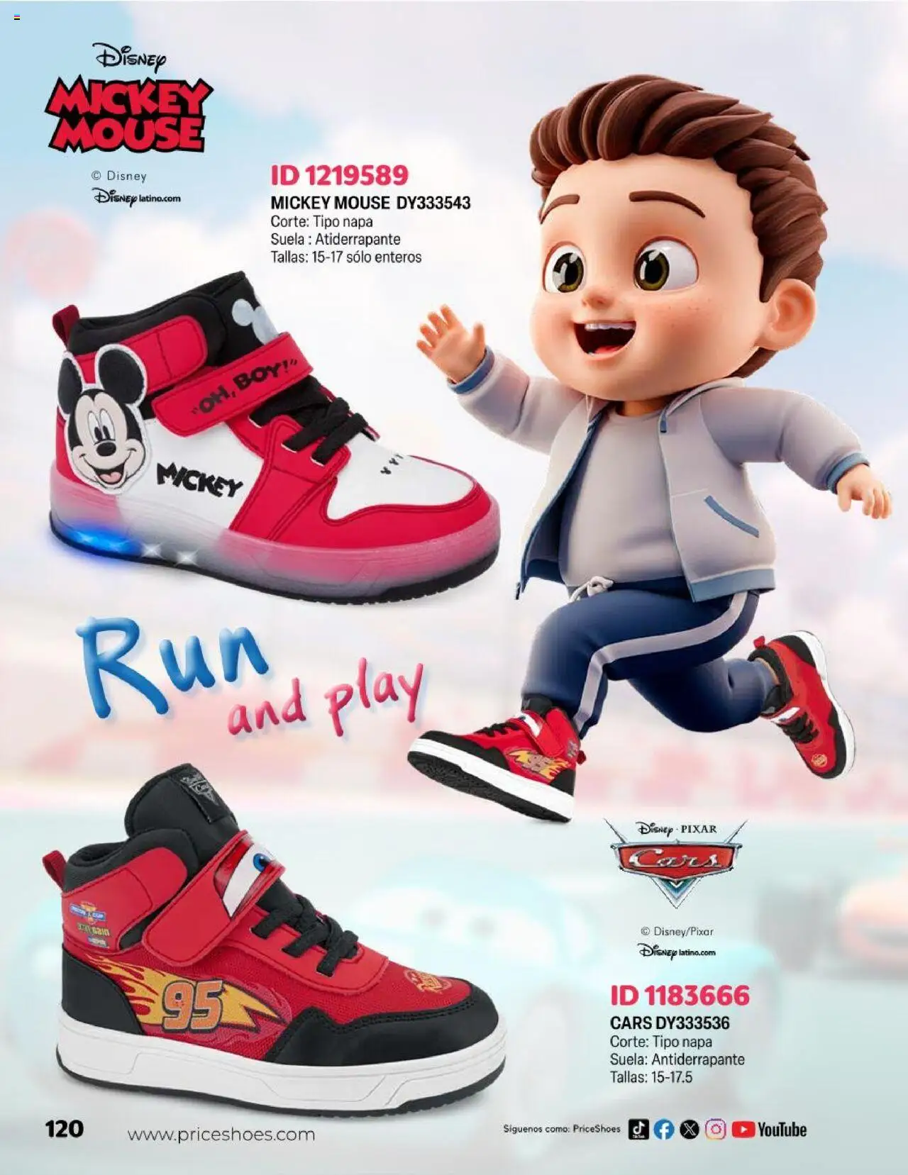 Nuevas ofertas de Price Shoes válidas en toda la República Mexicana desde el 23.04.2025. ¡Encuentra las mejores ofertas en Price Shoes catálogo Kids! | Página: 120 | Productos: Mouse