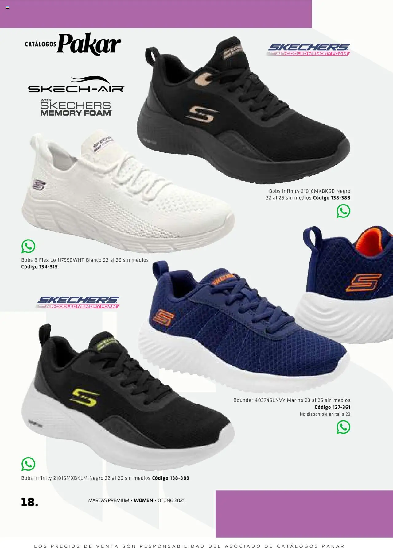 Nuevas ofertas de SC Pakar válidas en toda la República Mexicana desde el 29.08.2025. ¡Encuentra las mejores ofertas en SC Pakar - Catálogo Otoño Women! | Página: 18
