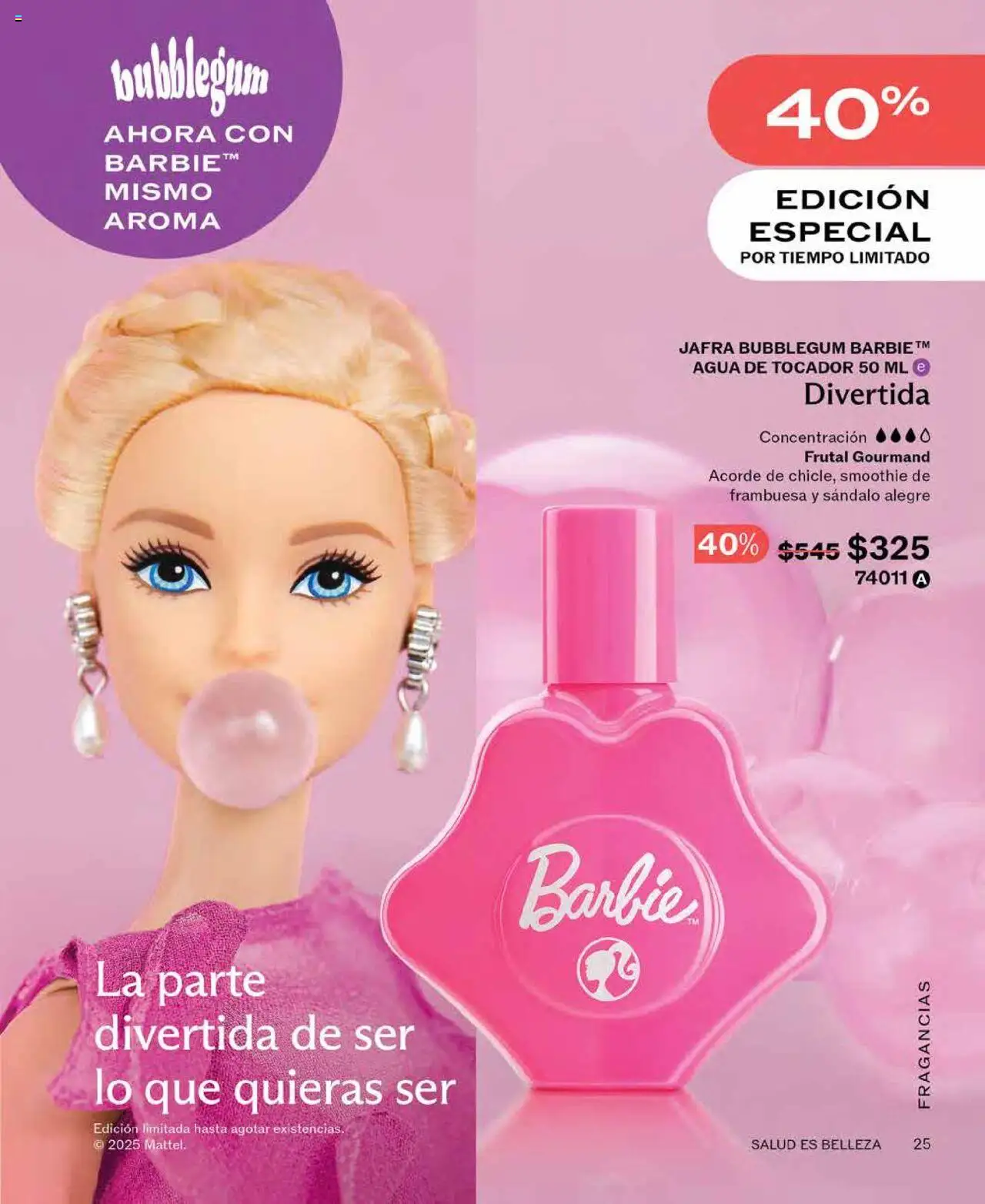 Nuevas ofertas de JAFRA válidas en toda la República Mexicana desde el 01.08.2025. ¡Encuentra las mejores ofertas en JAFRA - Catálogo! | Página: 25 | Productos: Agua