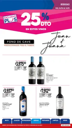 Vista previa La Anonima - catalogos-masivos - insuperables-49-25-z5 válido desde el 04.12.2025 | Página: 26 | Productos: Vino