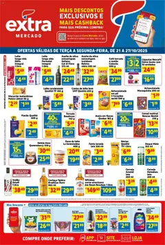 Extra - Ofertas de Mercado - Pré-Visualização do folheto da loja Extra, válido de 21.10.2025