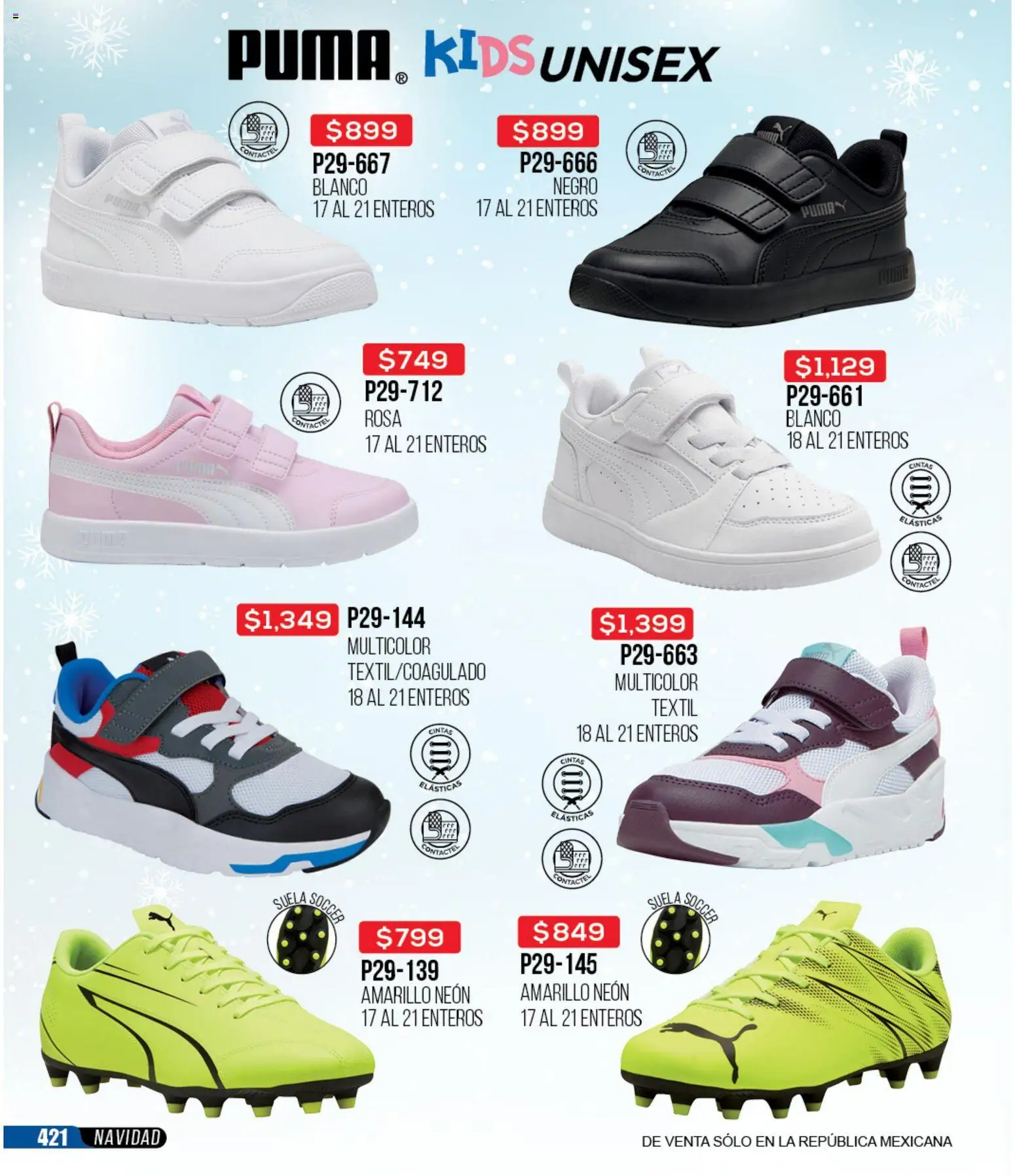 Nuevas ofertas de Cklass válidas en toda la República Mexicana desde el 30.11.2025. ¡Encuentra las mejores ofertas en Cklass catálogo Rebajas Navideñas Calzado! | Página: 422