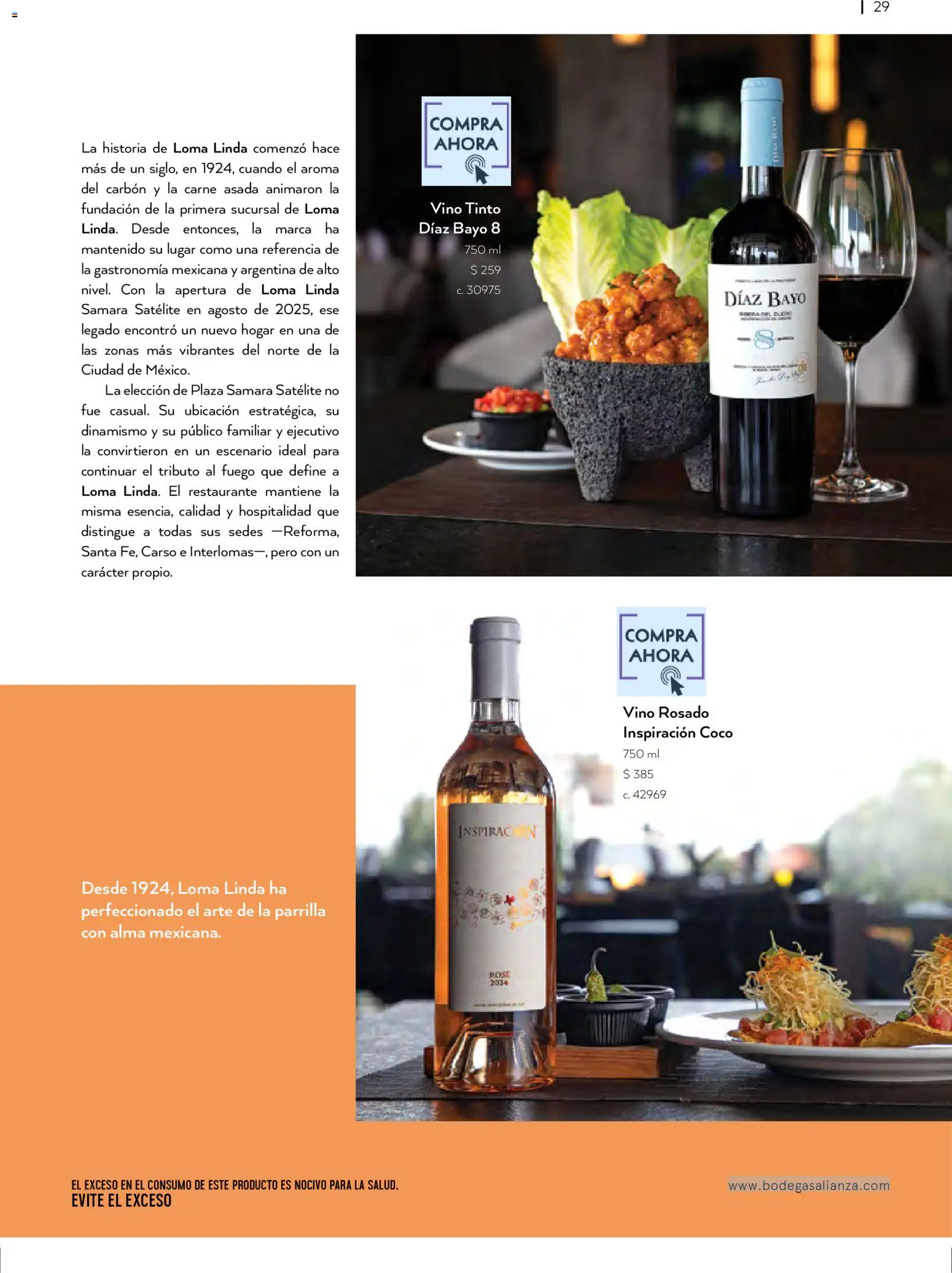 Nuevas ofertas de Bodegas Alianza válidas en toda la República Mexicana desde el 01.01.2026. ¡Encuentra las mejores ofertas en Bodegas Alianza catálogo! | Página: 31 | Productos: Parrilla, Vino, Satélite