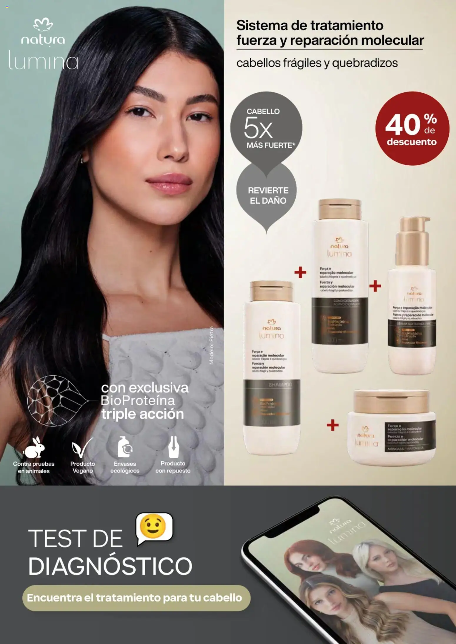 Natura revista - valida desde el 01.02.2026 | Página: 146 | Productos: Serum, Shampoo, Máscara