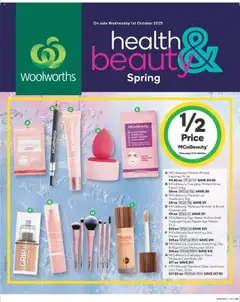 Preview of Woolworths - Spring Health & Beauty Catalogue WA - valid from 01.10.2025