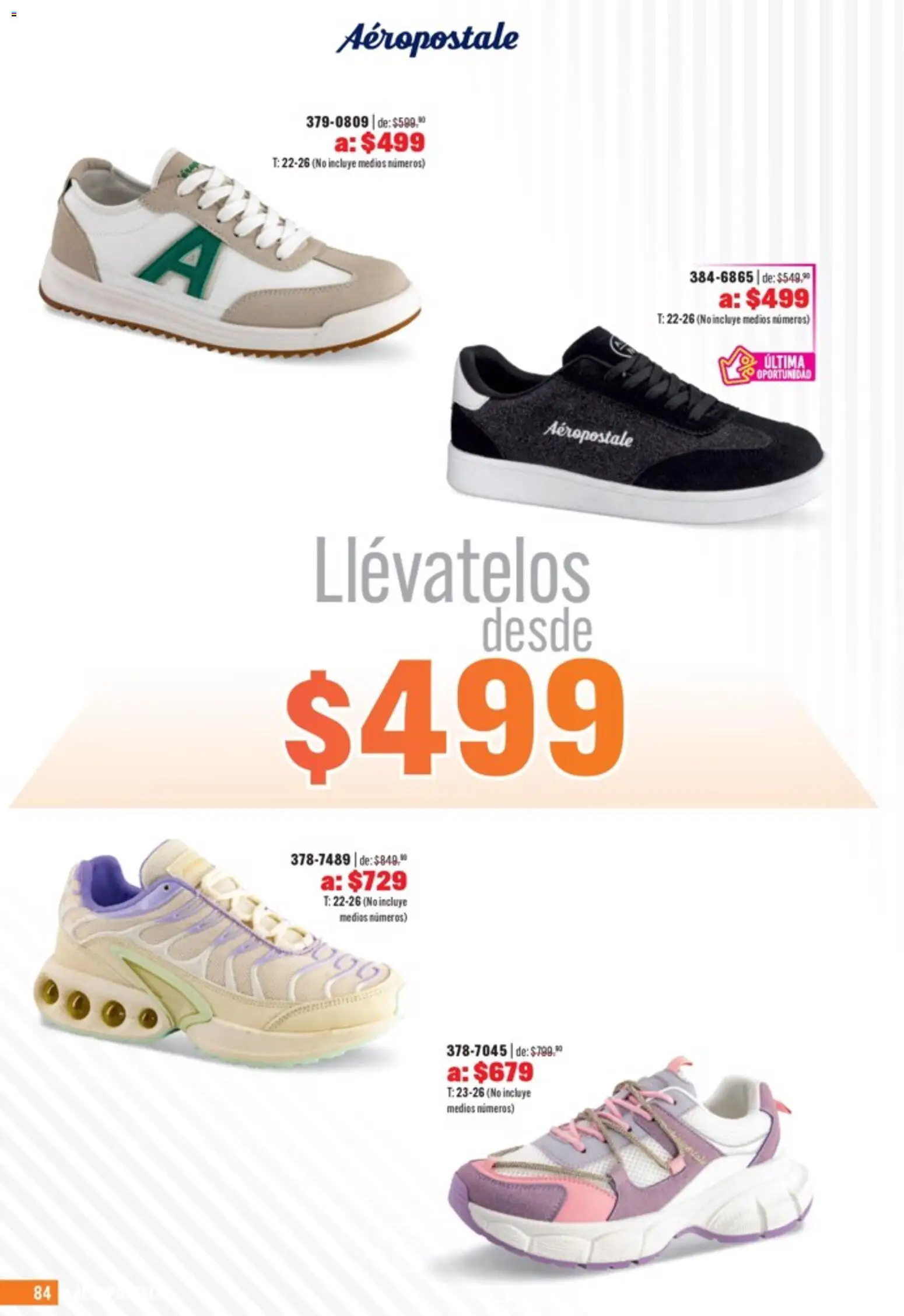 Nuevas ofertas de Andrea válidas en toda la República Mexicana desde el 05.04.2026. ¡Encuentra las mejores ofertas en Andrea catálogo Outlet! | Página: 84