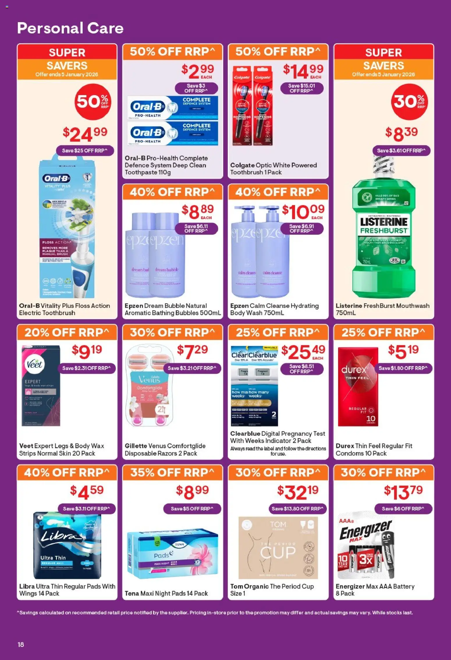 Discount Drug Stores catalogue - valid from 10.12.2025 | Page: 19 | Products: Battery, Toothpaste, Toothbrush, Razors