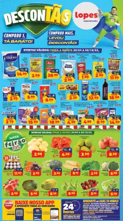 Lopes Supermercados - Ofertas da semana - Pré-Visualização do folheto da loja Lopes Supermercados, válido de 30.09.2025 | Página: 1