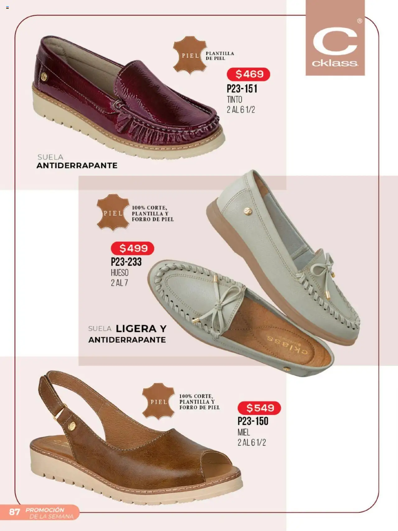 Nuevas ofertas de Cklass válidas en toda la República Mexicana desde el 01.10.2025. ¡Encuentra las mejores ofertas en Cklass - Catálogo Promoción De La Semana! | Página: 88