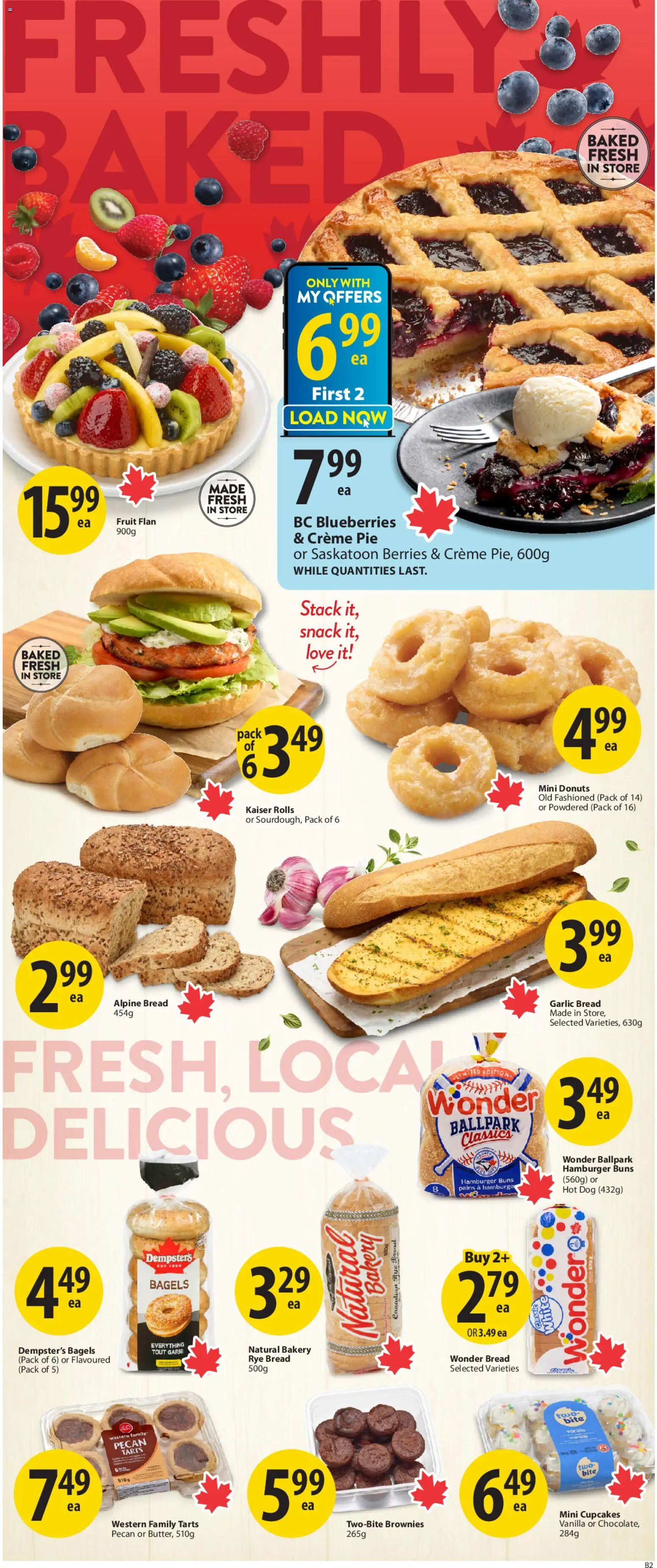 Save on foods flyer valid from 23.04.2026 | Page: 8 | Products: Bakery, Bread