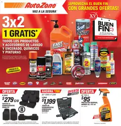 Vista previa de AutoZone Buen Fin, nuevo folleto de la tienda, válido en México a partir del 13.11.2025
