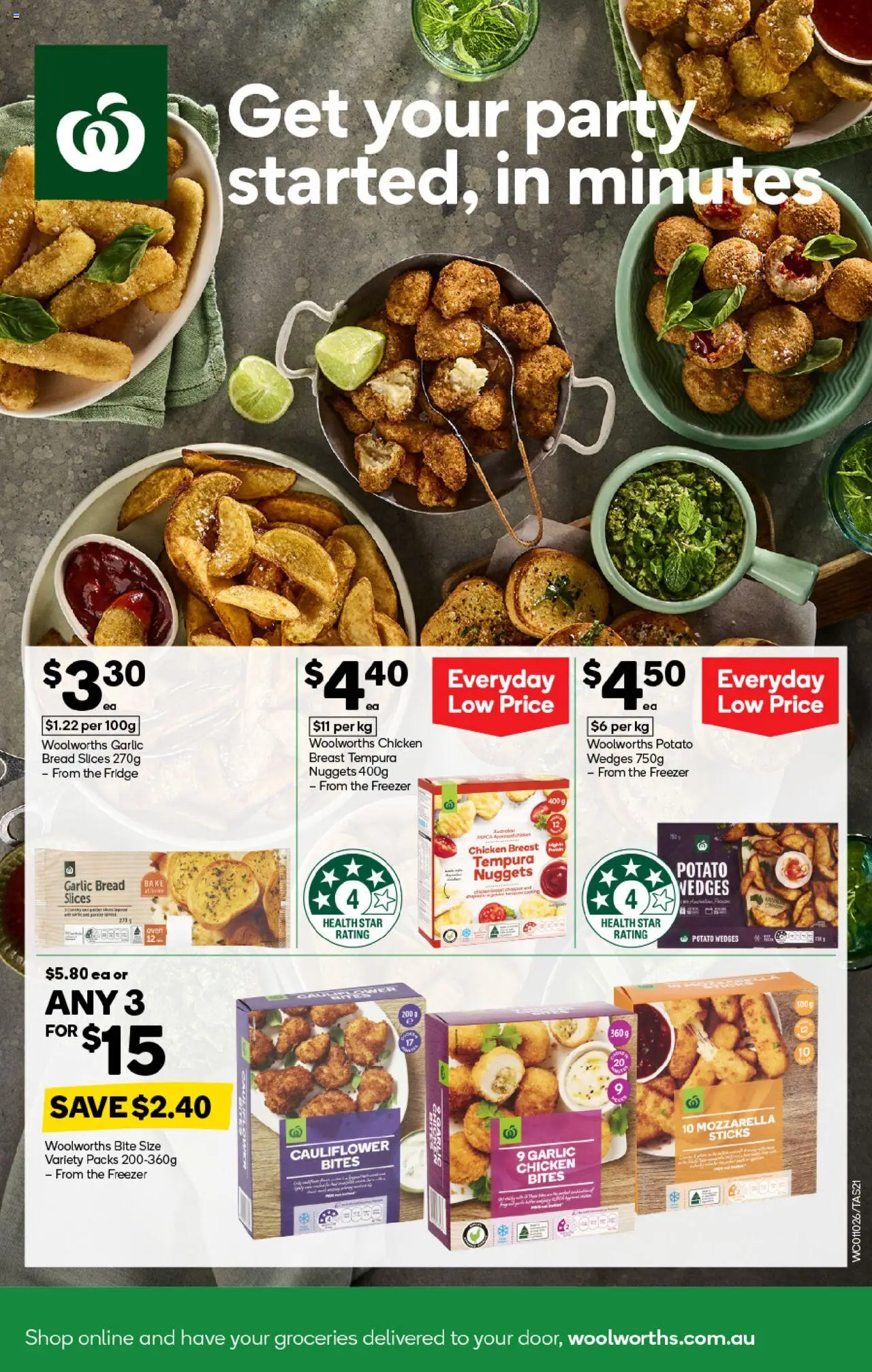 Woolworths catalogue - valid from 01.10.2025 | Page: 21 | Products: Chicken, Garlic, Cauliflower, Freezer