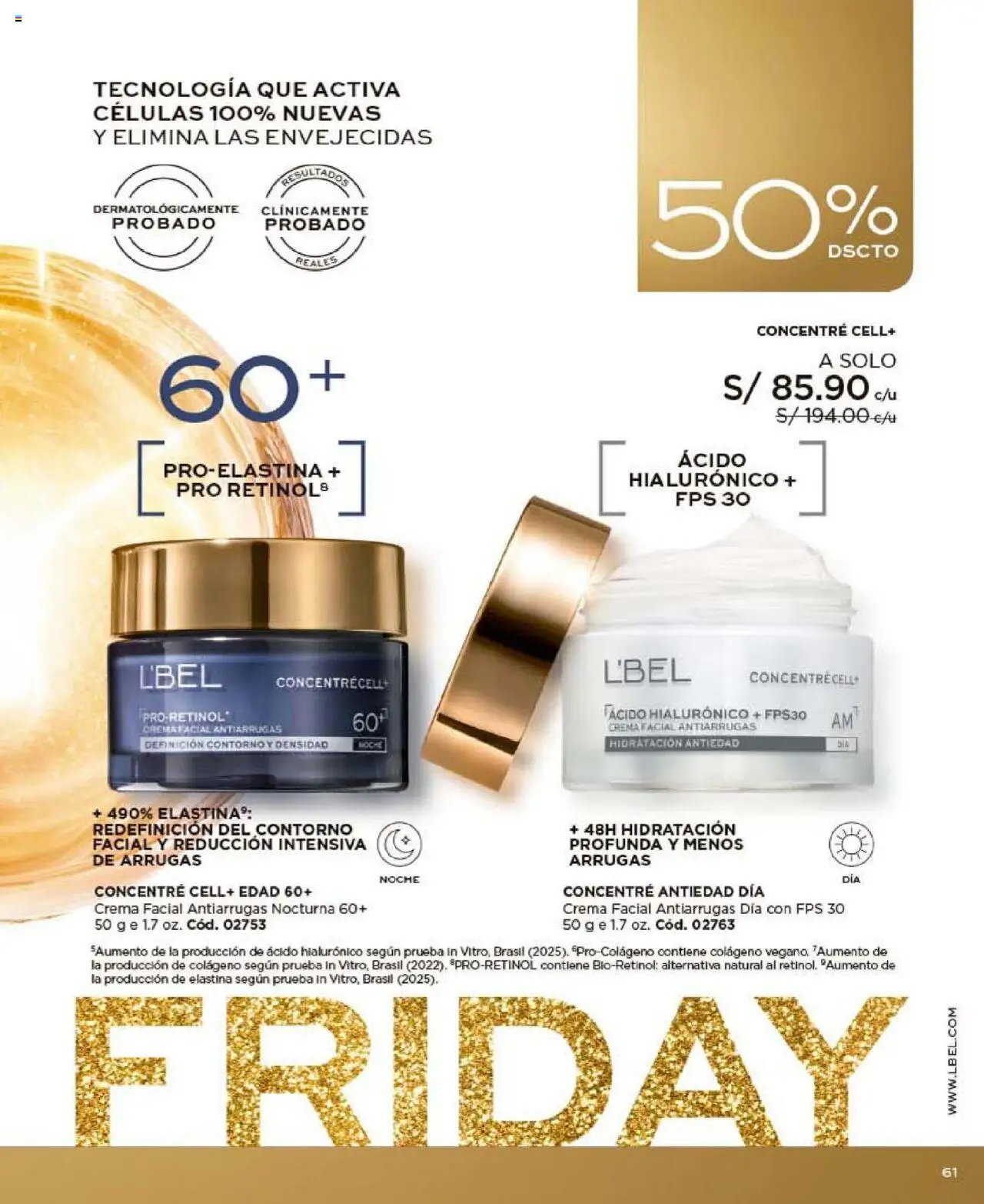Catálogo L'Bel válido desde 24.10.2025 | Página: 61 | Productos: Crema