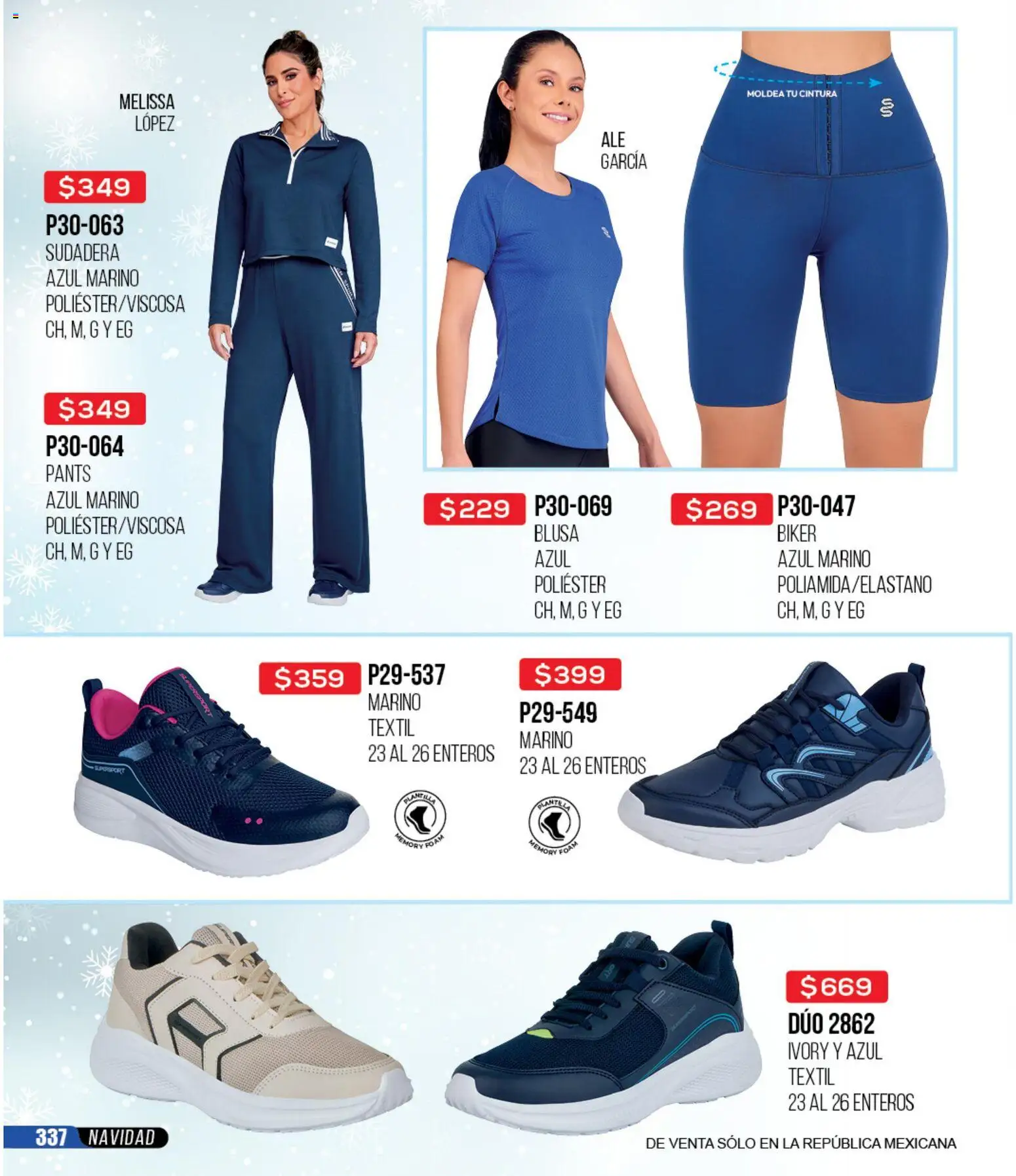 Nuevas ofertas de Cklass válidas en toda la República Mexicana desde el 30.11.2025. ¡Encuentra las mejores ofertas en Cklass catálogo Rebajas Navideñas Calzado! | Página: 338 | Productos: Blusa, Sudadera, Pants