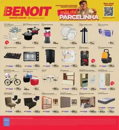 Benoit ofertas Março - Pré-Visualização do folheto da loja Benoit, válido de 01.03.2026 | Página: 12 | Produtos: Caixa térmica, Varal de chão, Poltrona, Armário