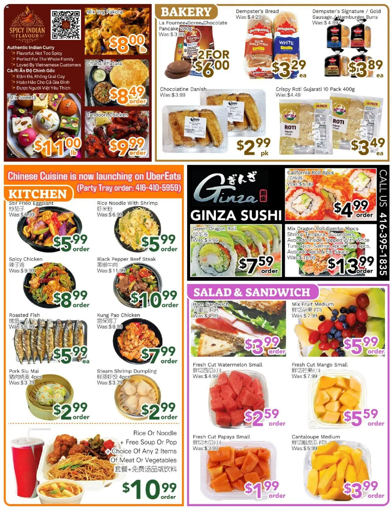 Ample Food Market flyer valid from 17.10.2025 | Page: 2 | Products: Fish, Bakery, Bread, Chocolate