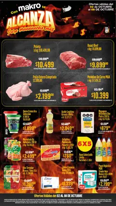 Vista previa Makro ofertas válido desde el 02.10.2025