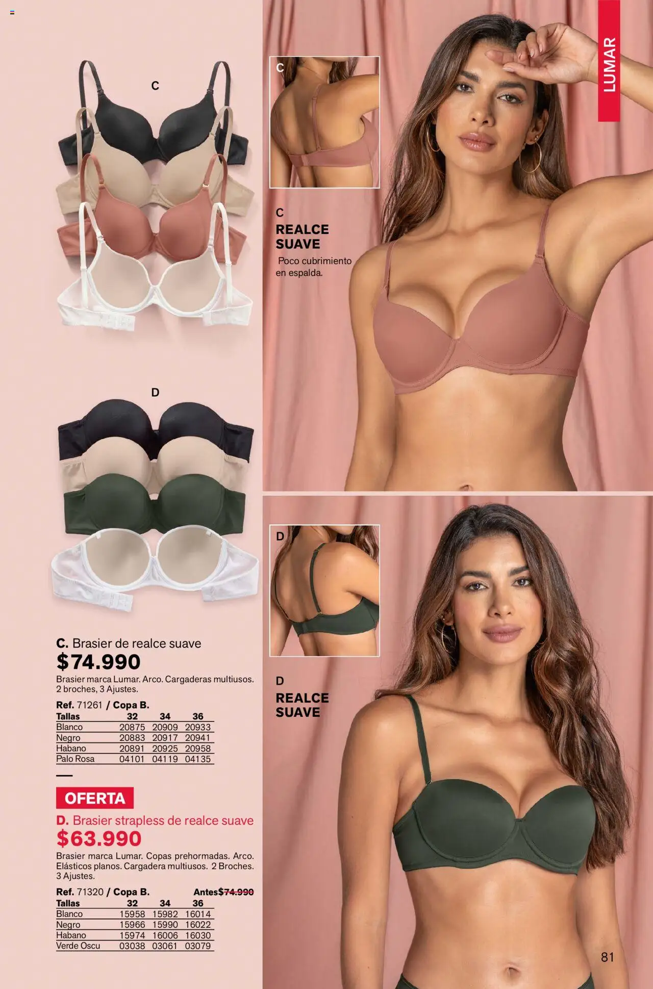 Leonisa revista - valida desde el 01.10.2025 | Página: 81 | Productos: Brasier
