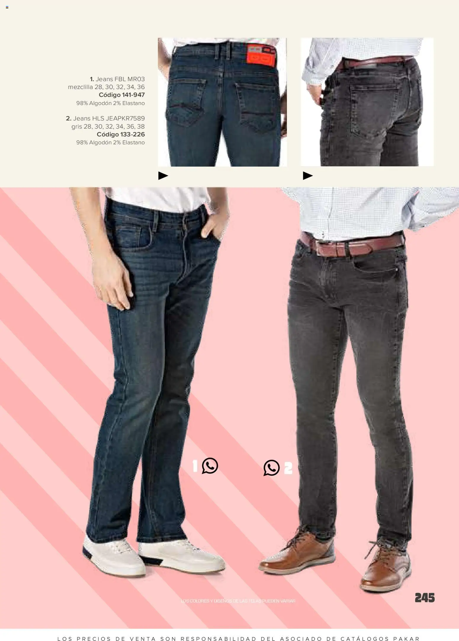 Nuevas ofertas de SC Pakar válidas en toda la República Mexicana desde el 30.01.2026. ¡Encuentra las mejores ofertas en SC Pakar catálogo Ropa! | Página: 245 | Productos: Algodón