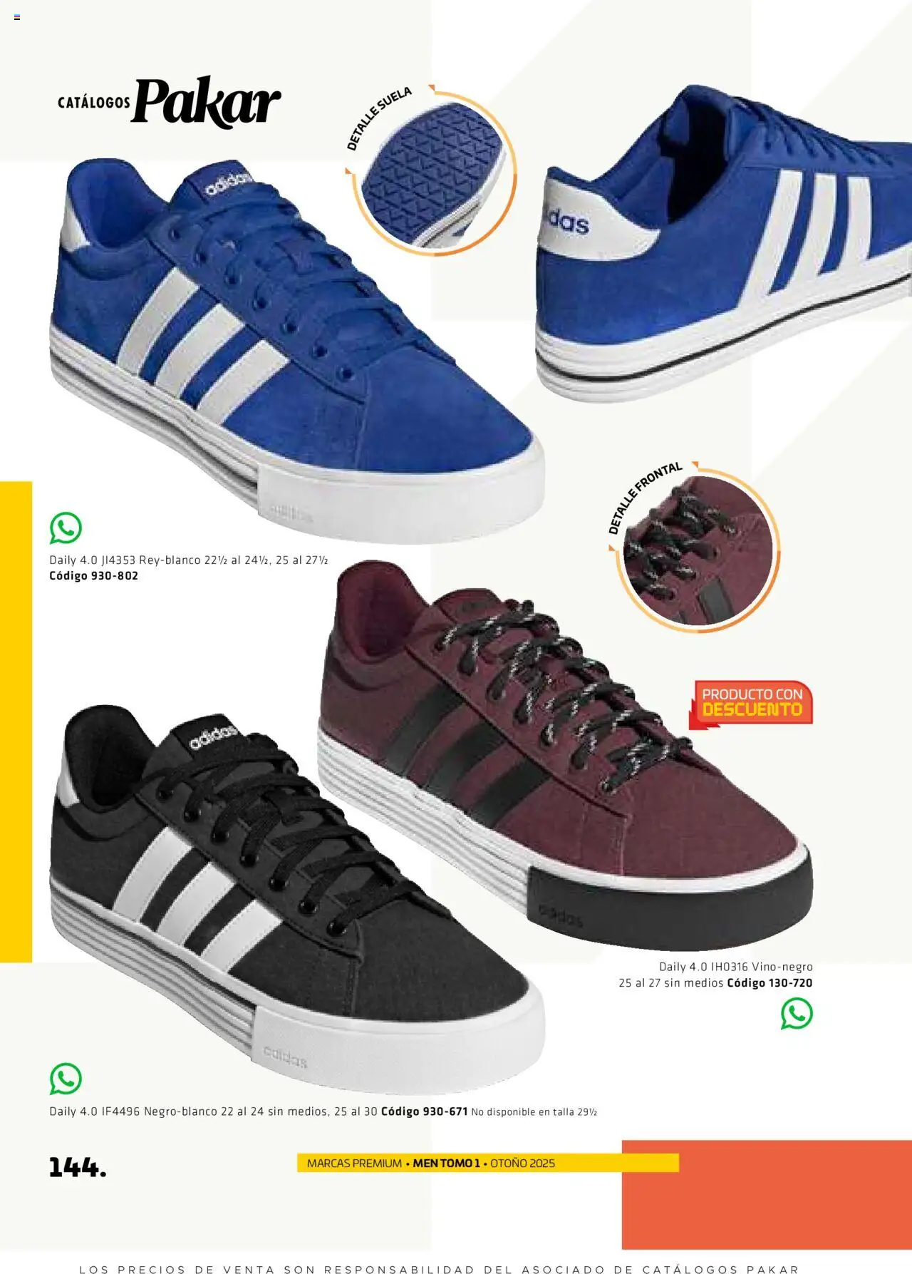 Nuevas ofertas de SC Pakar válidas en toda la República Mexicana desde el 29.08.2025. ¡Encuentra las mejores ofertas en SC Pakar - Catálogo Otoño Men Tomo 1! | Página: 144