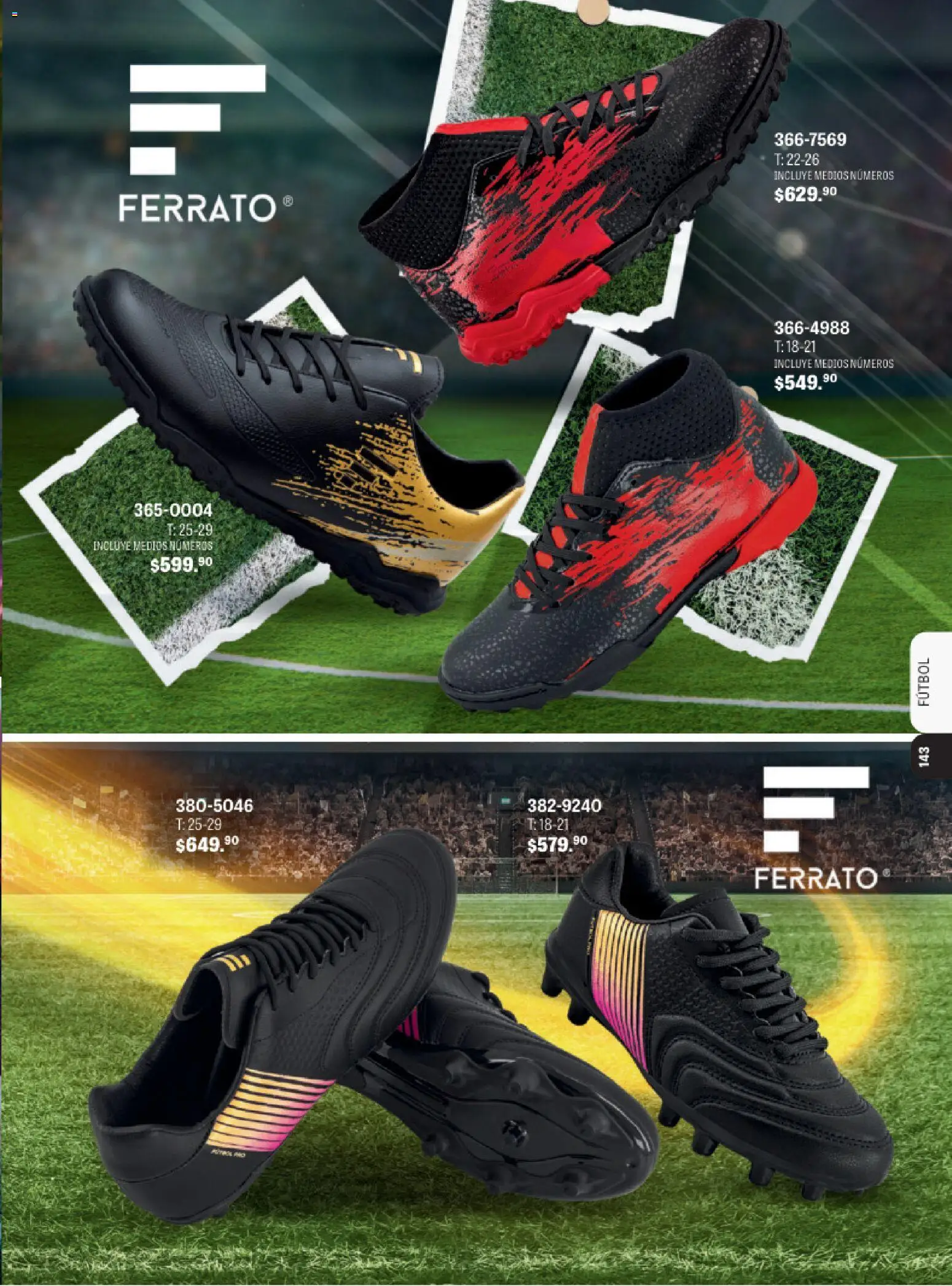 Nuevas ofertas de Andrea válidas en toda la República Mexicana desde el 31.10.2025. ¡Encuentra las mejores ofertas en Andrea catálogo Deportivo Fútbol! | Página: 8