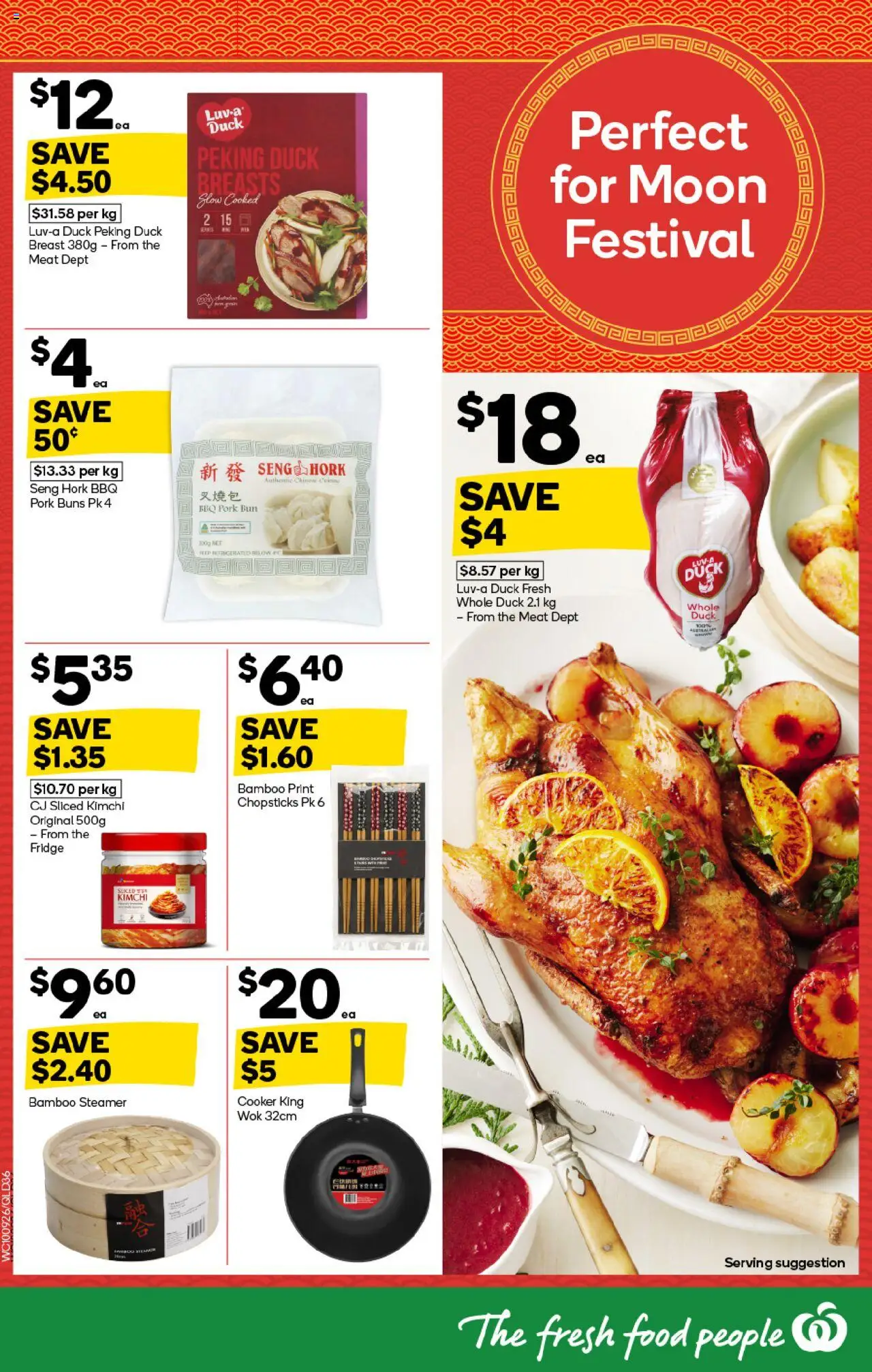 Woolworths catalogue - valid from 10.09.2025 | Page: 34 | Products: Duck, Pork, Meat, Fridge