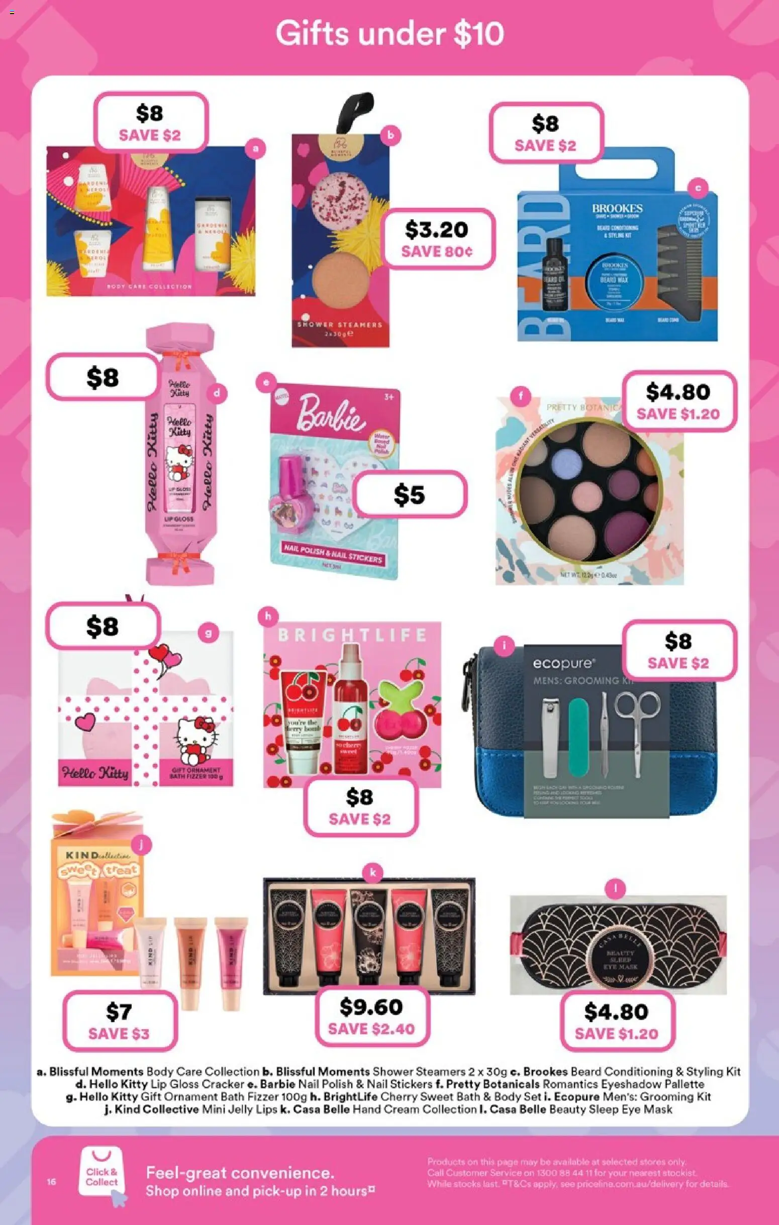 Priceline Pharmacy catalogue - valid from 13.11.2025 | Page: 16 | Products: Bath, Shower, Mask, Hand cream