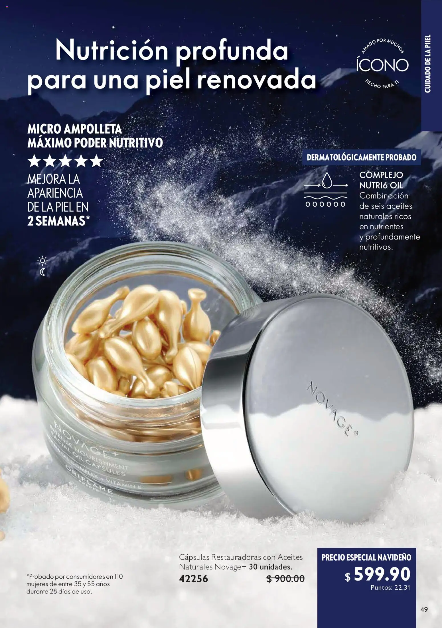 Nuevas ofertas de Oriflame válidas en toda la República Mexicana desde el 06.12.2025. ¡Encuentra las mejores ofertas en Oriflame campaña 12 2025! | Página: 49