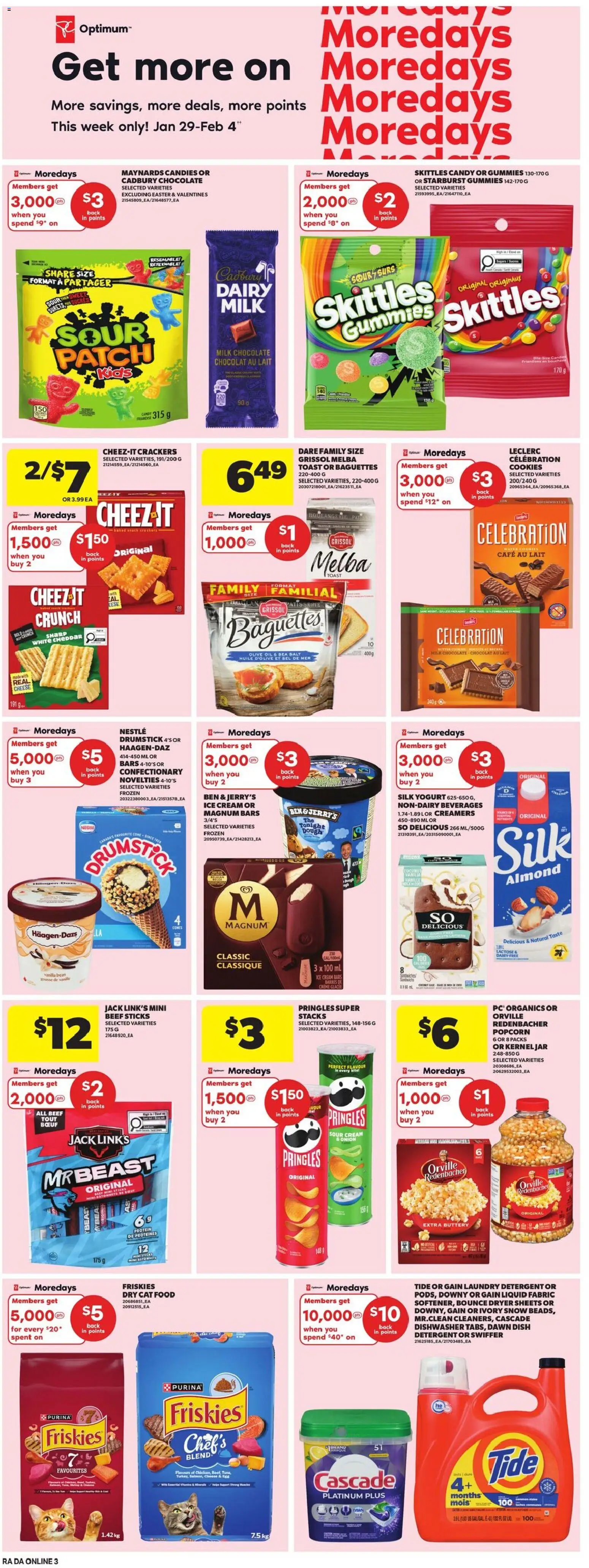 Atlantic Superstore flyer valid from 29.01.2026 | Page: 10 | Products: Candies, Cream, Detergent, Chocolate