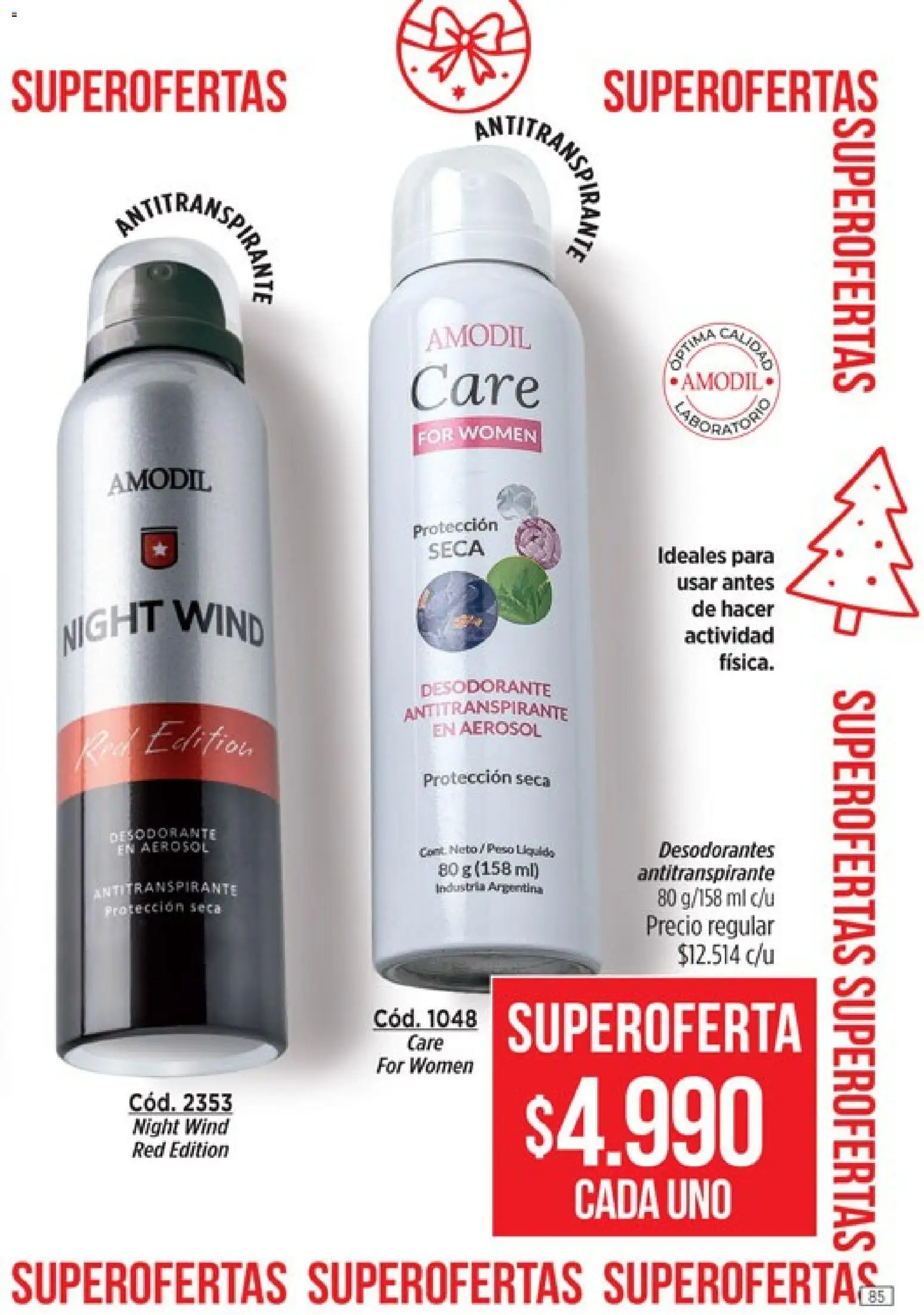 Amodil - Campaña 18/2025 │ válido desde el 30.11.2025 | Página: 85 | Productos: Peso, Desodorante, Antitranspirante