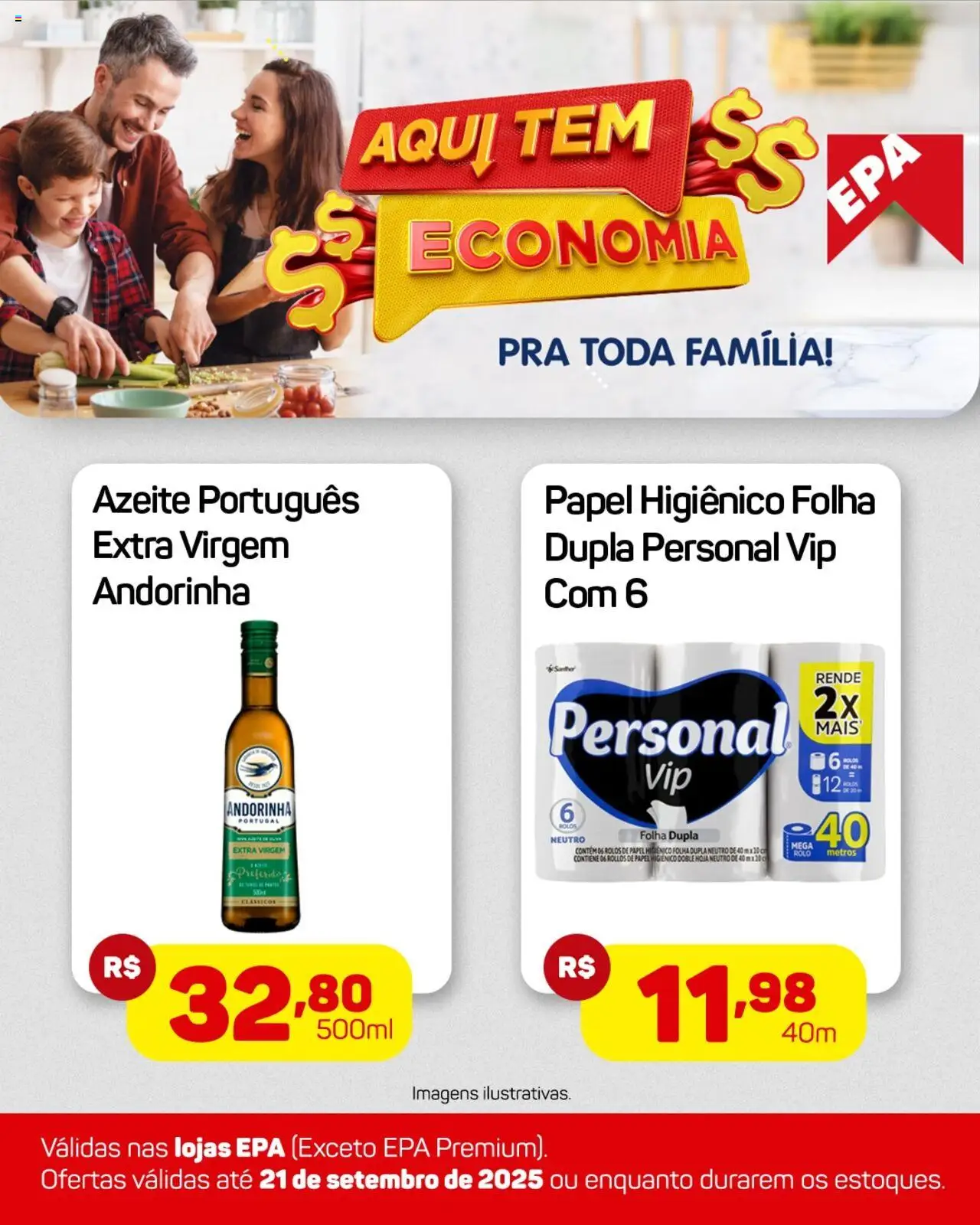 EPA Folheto - válido de 15.09.2025 | Página: 4 | Produtos: Rolo, Azeite, Papel higiênico