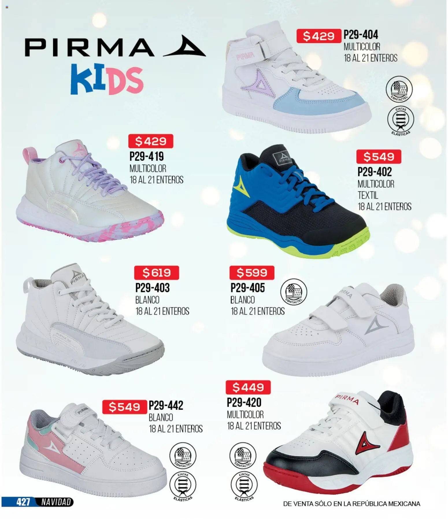 Nuevas ofertas de Cklass válidas en toda la República Mexicana desde el 30.11.2025. ¡Encuentra las mejores ofertas en Cklass catálogo Rebajas Navideñas Ropa! | Página: 685 | Productos: Cinta