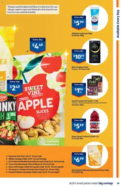 Aldi catalogue - valid from 27.08.2025 | Page: 19 | Products: Salmon, Soup, Tuna, Lubricant