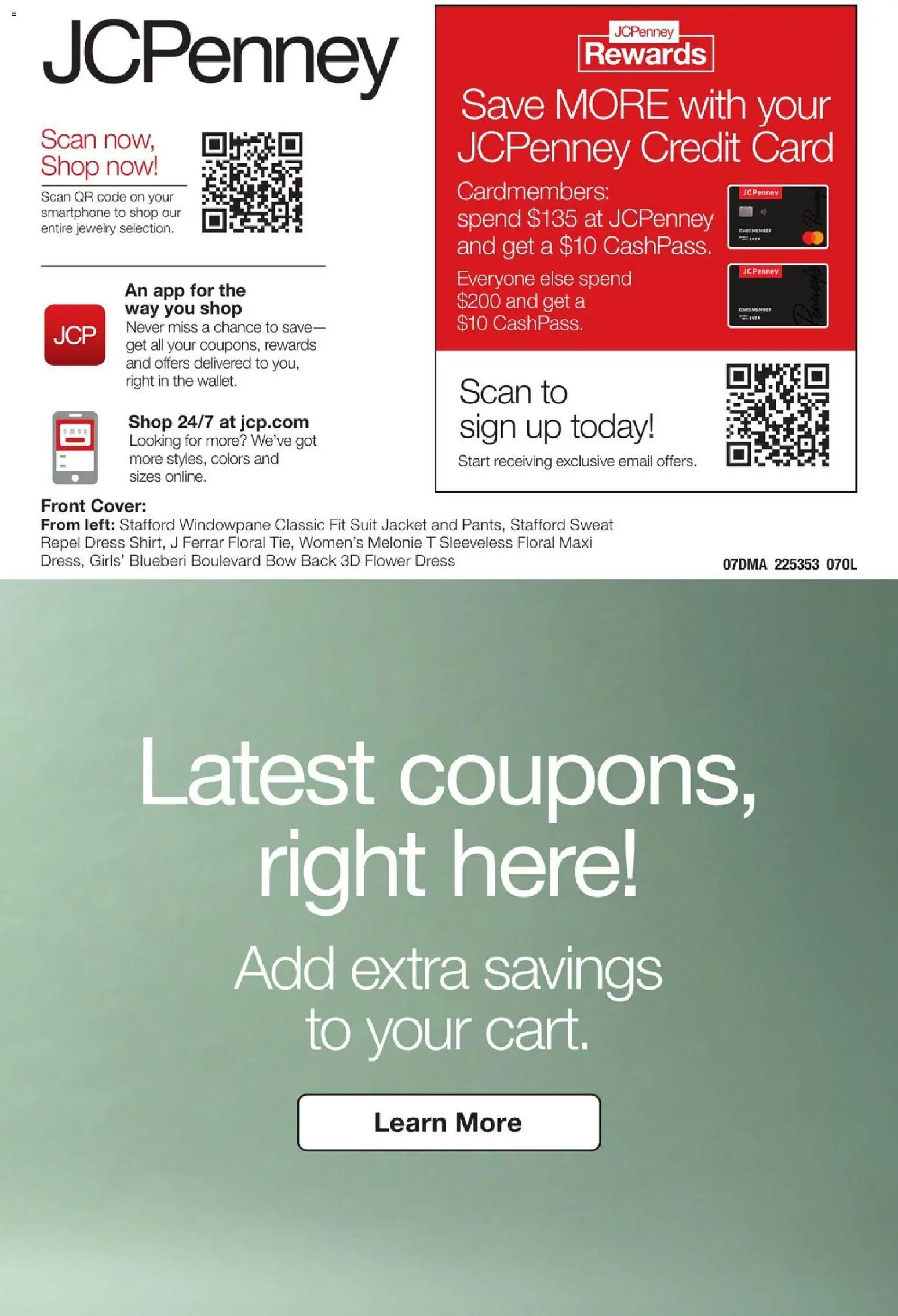 JCPenney Spring Fashion - valid from 16.03.2026 | Page: 20 | Products: Bow, Suit, Dress, Smartphone