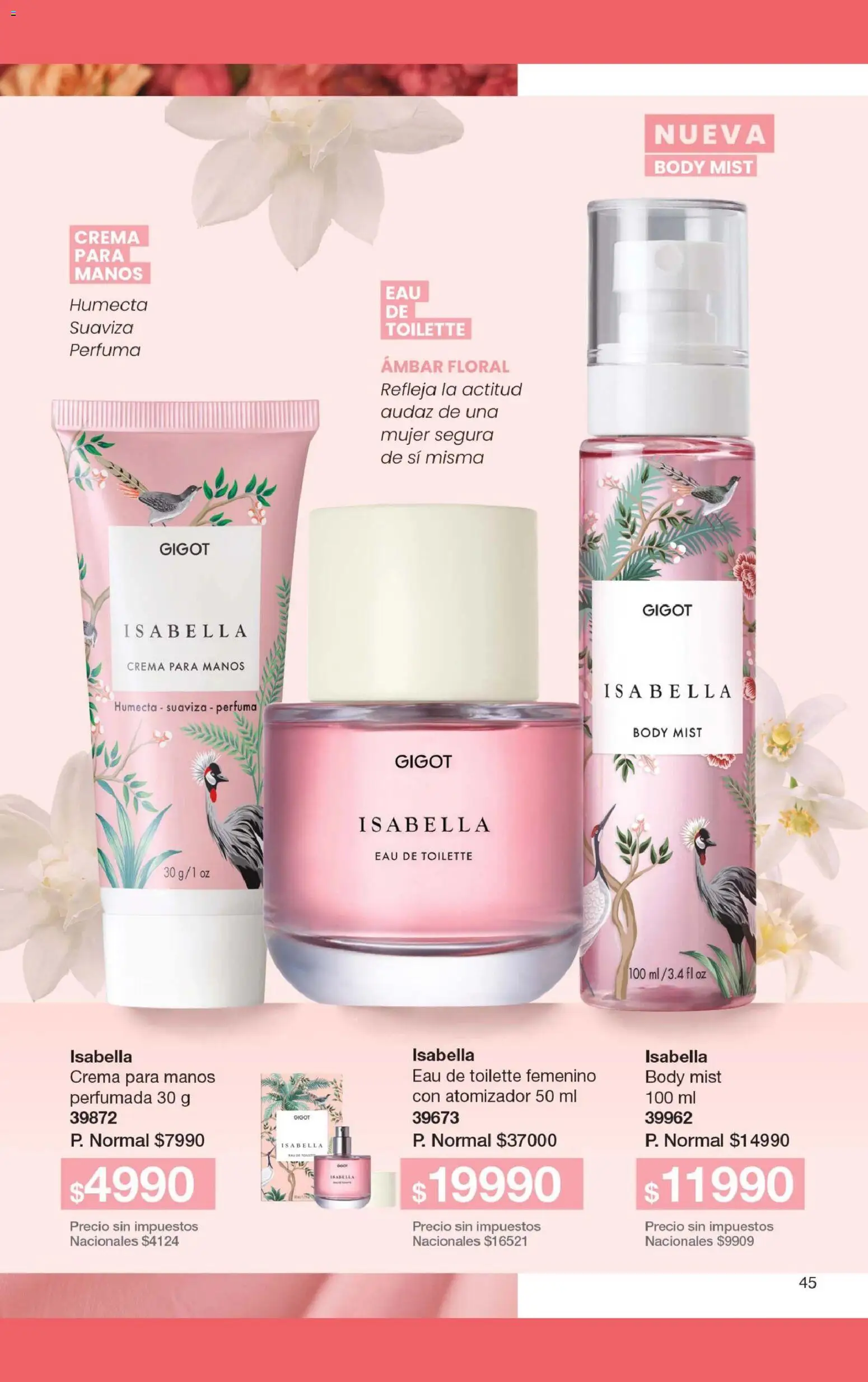 Gigot - CAMPAÑA 08 │ válido desde el 30.04.2026 | Página: 29 | Productos: Body, Eau de toilette, Crema